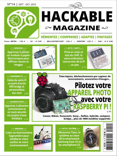 Pilotez votre appareil photo avec votre Raspberry Pi !