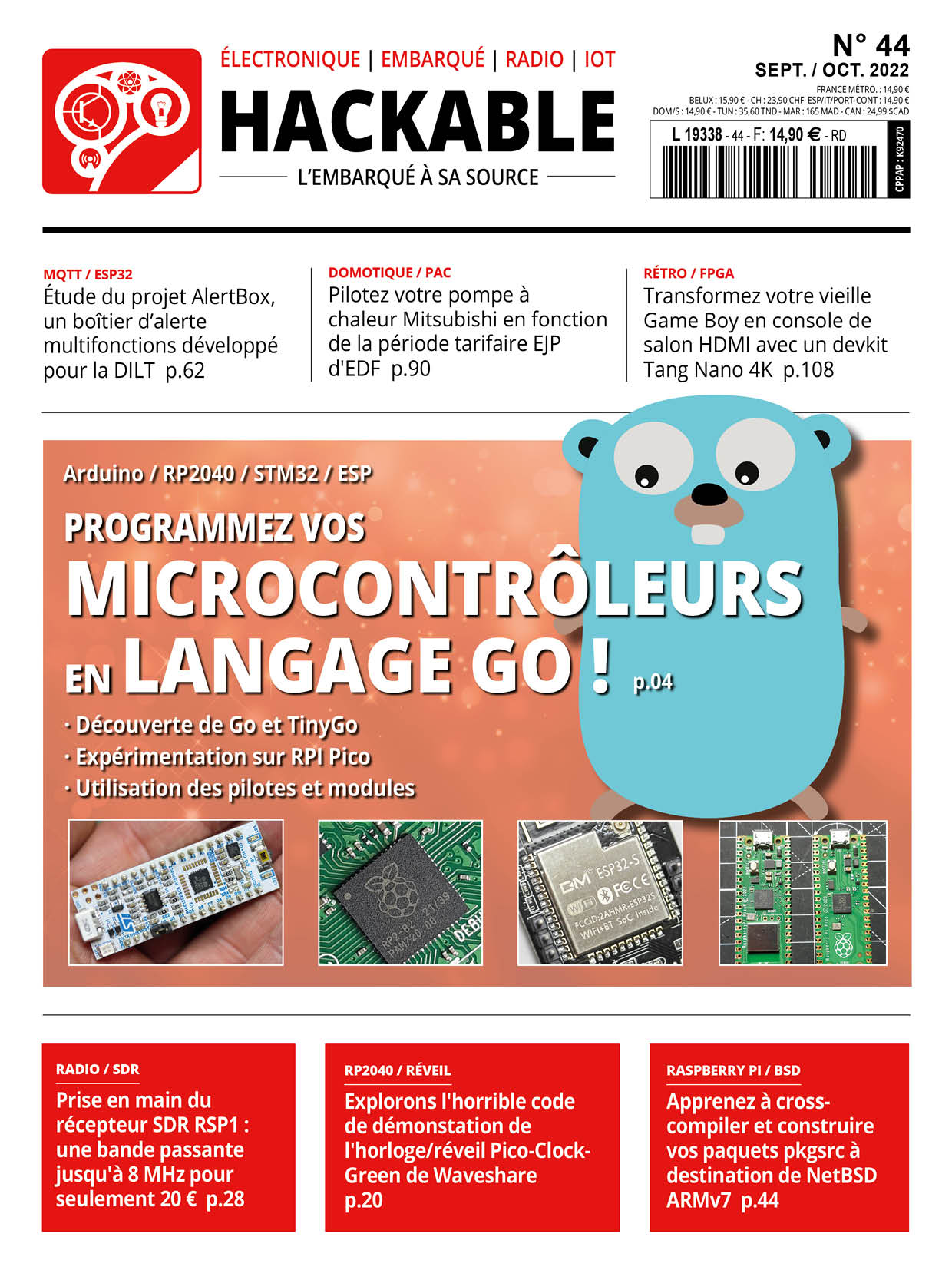 Programmez vos microcontrôleurs en langage Go !