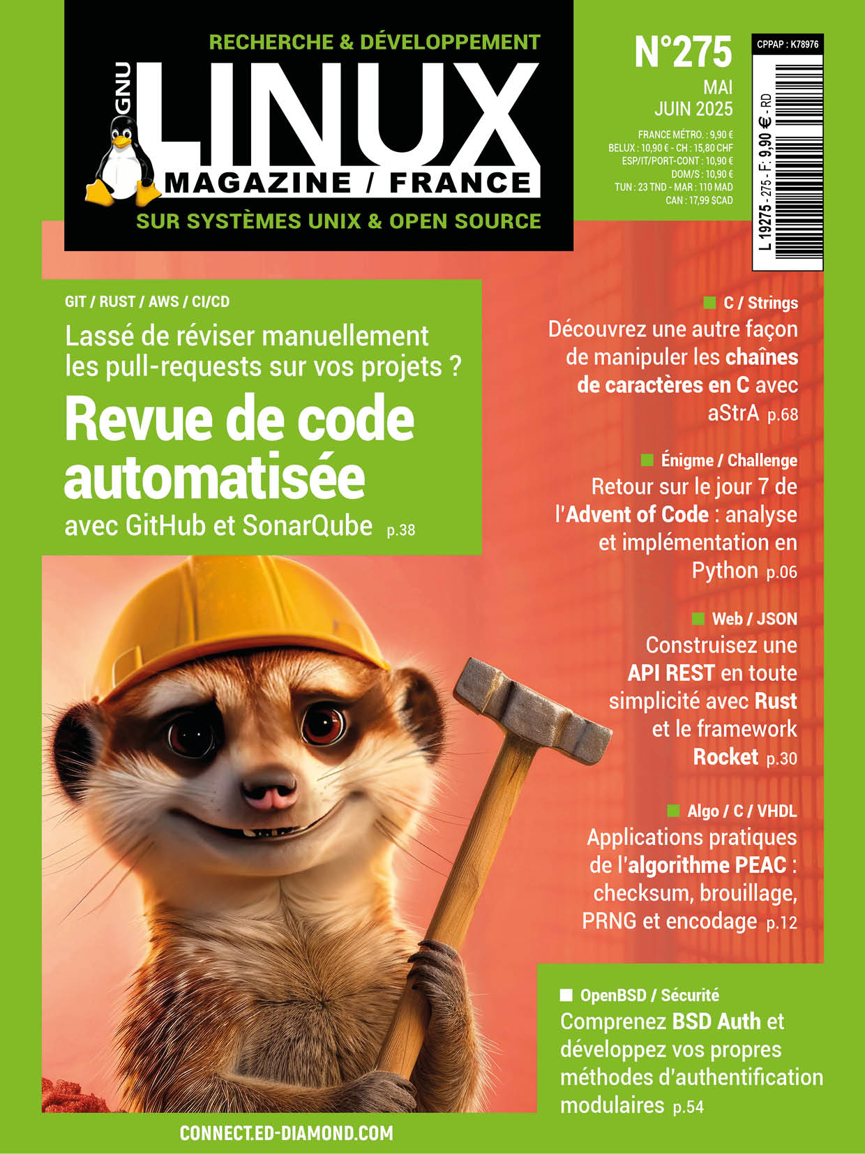 Revue de code automatisée avec GitHub et SonarQube