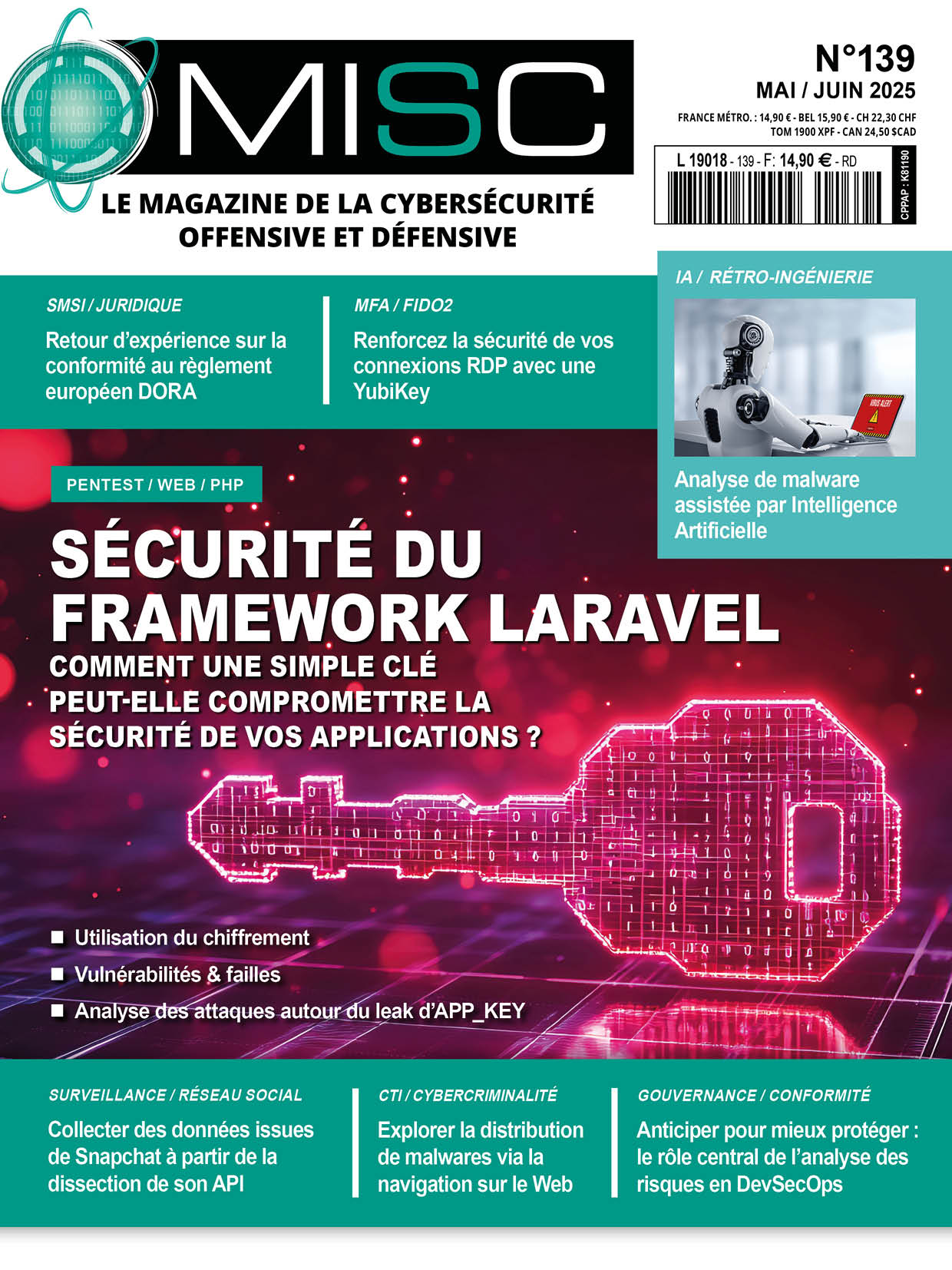 Sécurité du framework Laravel : Comment une simple clé peut-elle compromettre la sécurité de vos applications ?