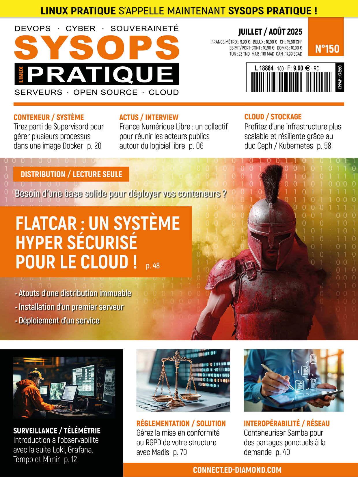 Flatcar : un système hyper sécurisé  pour le Cloud !