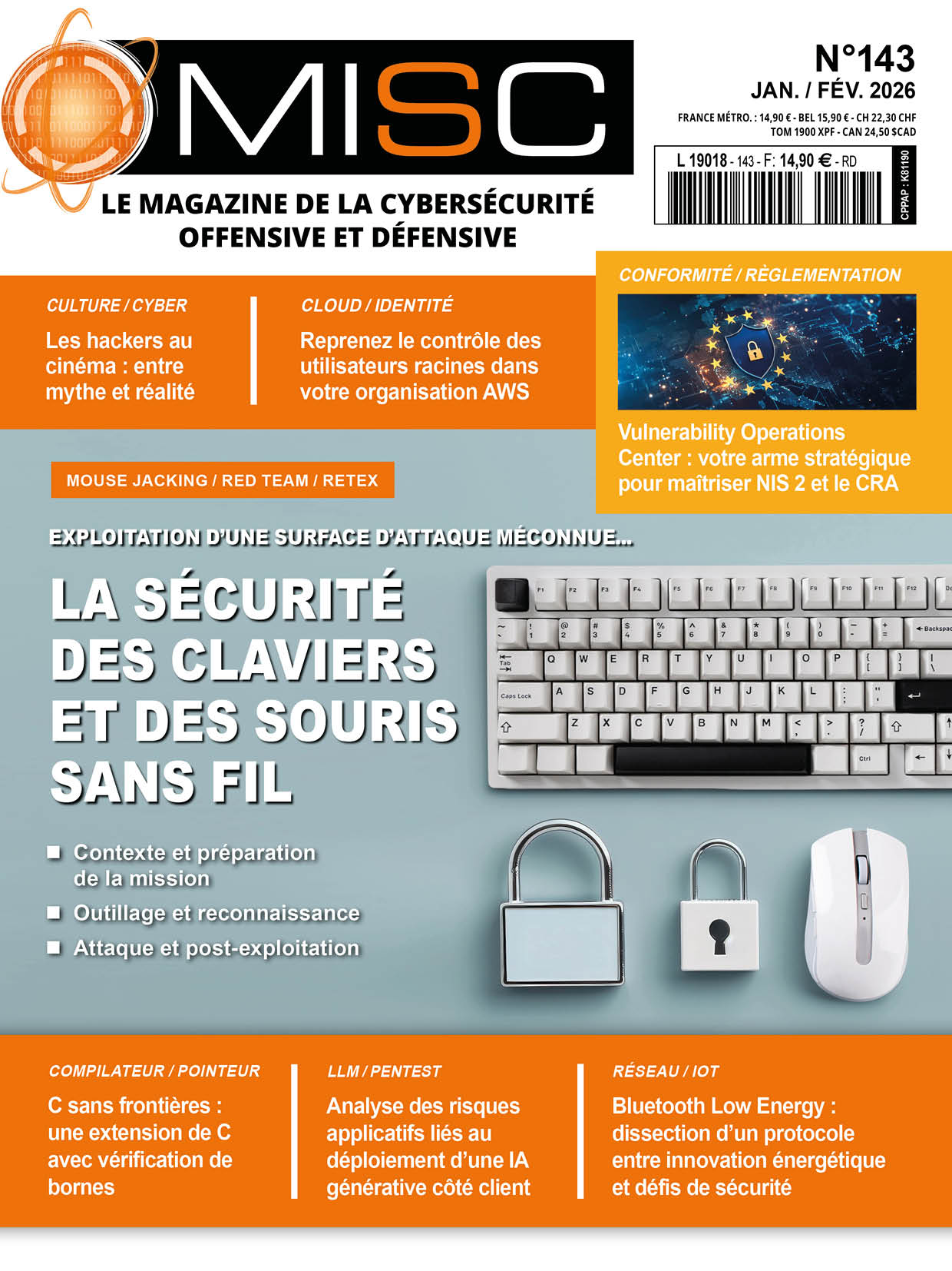 La sécurité des claviers et des souris sans fil