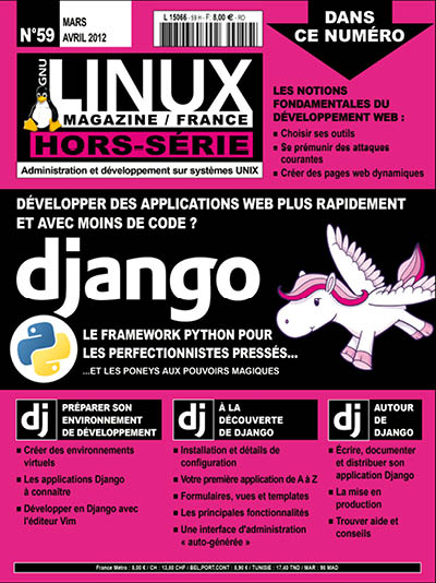 Django, le framework Python pour les perfectionnistes pressés...