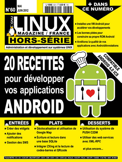 20 Recettes pour développer vos applications Android