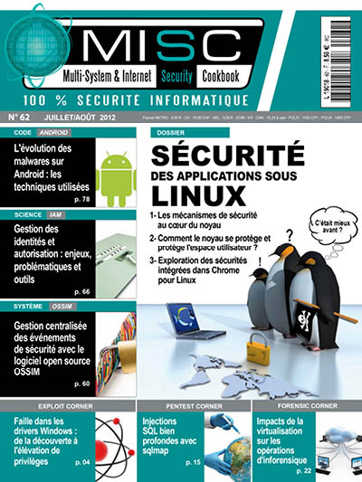 Sécurité des applications sous Linux